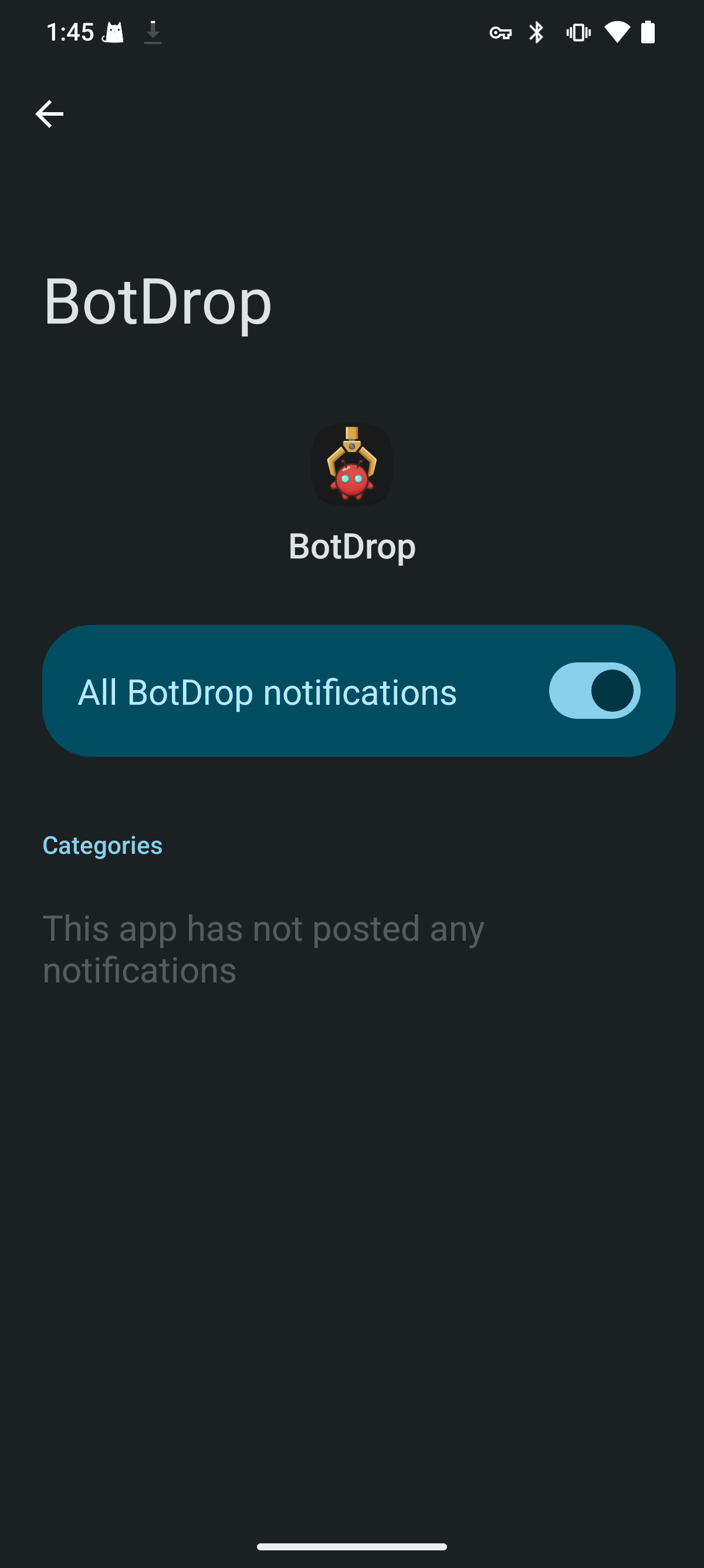 Enable notifications
